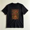 Vintage Art Nouveau Beltane TShirt Pagan Fire Festival Goddess Graphic Tee Witchy Floral Nature Inspired Casual Unisex Shirt
