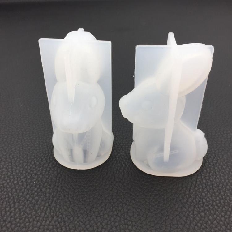 Easter Rabbit Resin Molds for DIY Art Craft Gypsum Ornament