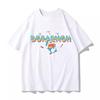 Potdemiel Summer New Arrival Children's 100% Cotton T-Shirt, Doraemon Style, Comfortable and Breathable Children's Clothing