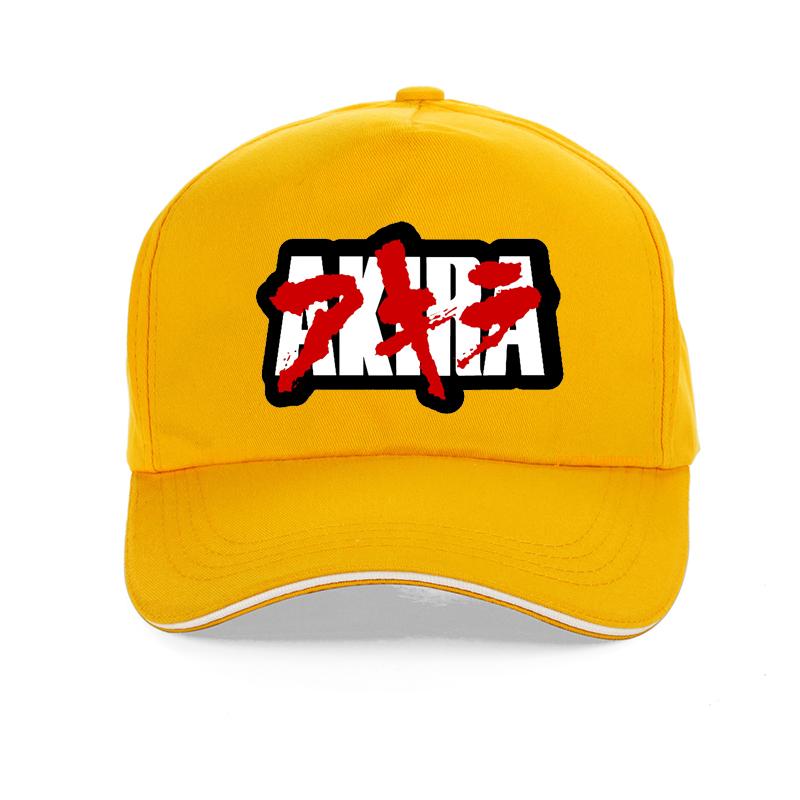 Akira 1988 Natürliche Mütze V7 Unisexga K.Otomo Tokio 100% Baumwolle Unisex Marke Baseballkappe Sommer Unisex Damen Cartoon-Mütze Snapback