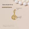 Minimalist Wooden Nail Art Practice Base & Wearable Metal Finger Holder