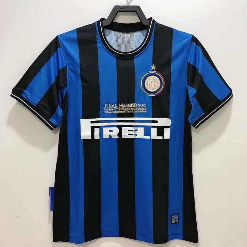 Großhandel Serie A klassisches Retro-Fußballtrikot AC Mailand Kaka Inter Mailand Heim- und Auswärtstrikot Kurzarm undertaking consignment