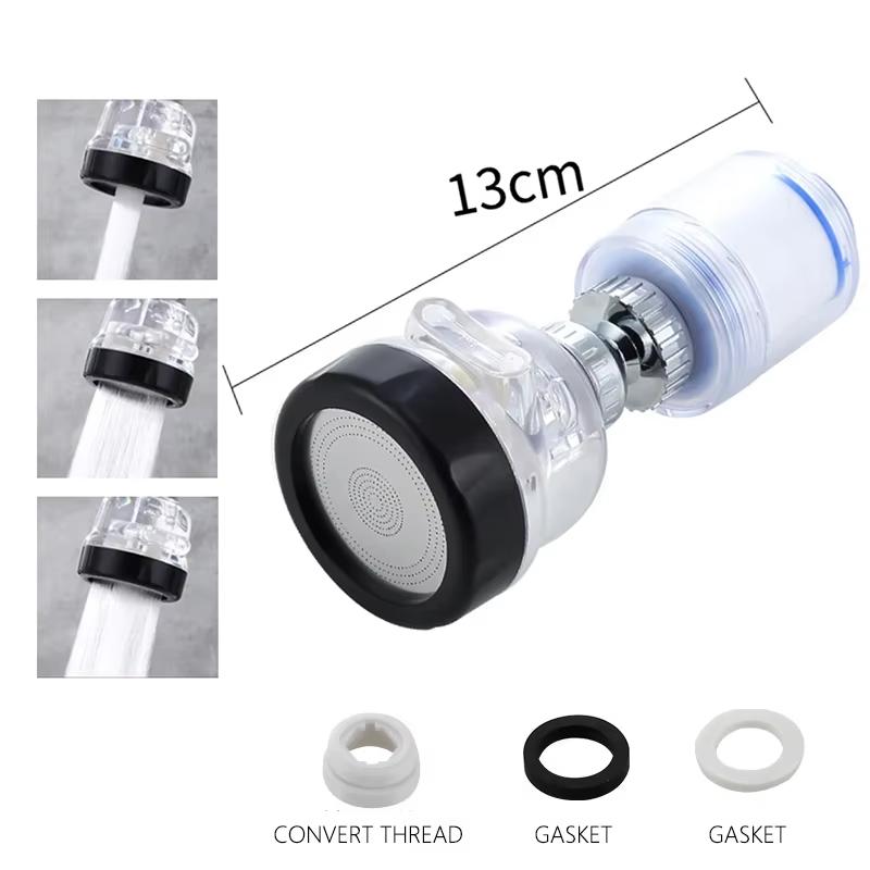 10pcs Faucet Water Filter Element Remove Chlorine Heavy Metals Filtered Showers Head Bath Filtration Purifier Soften Hard Water