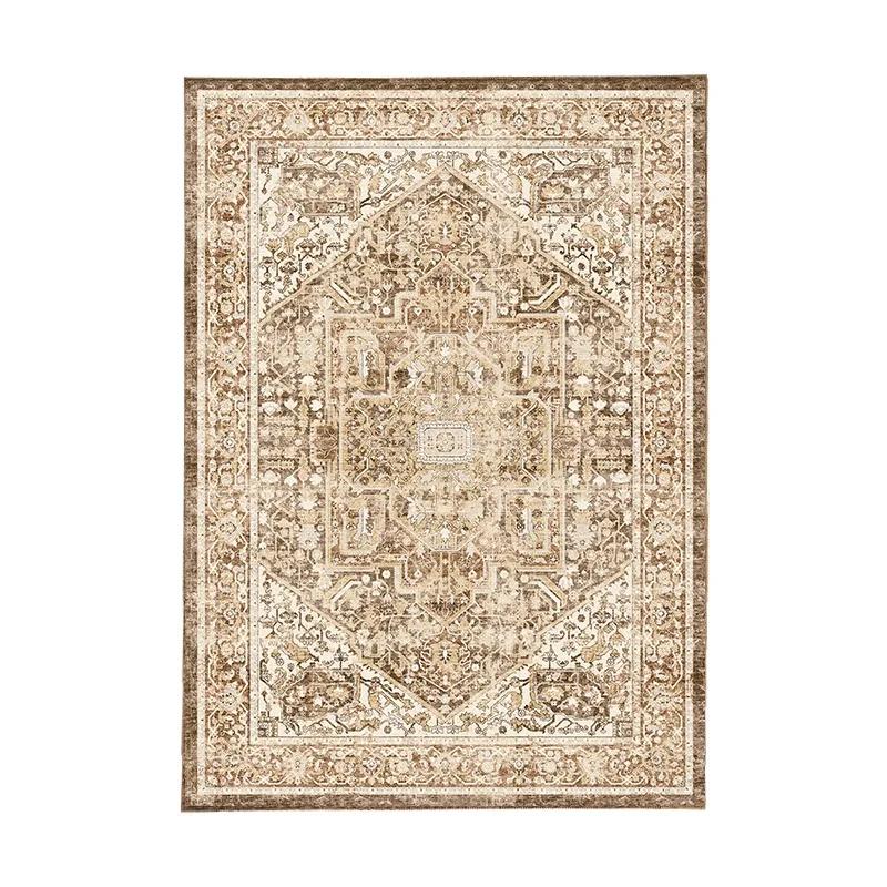 Bohemian Style Living Room Large Area Carpets Retro Ethnic Style Bedroom Carpet Luxury Art Study Rugs Thick Plush Soft Rug