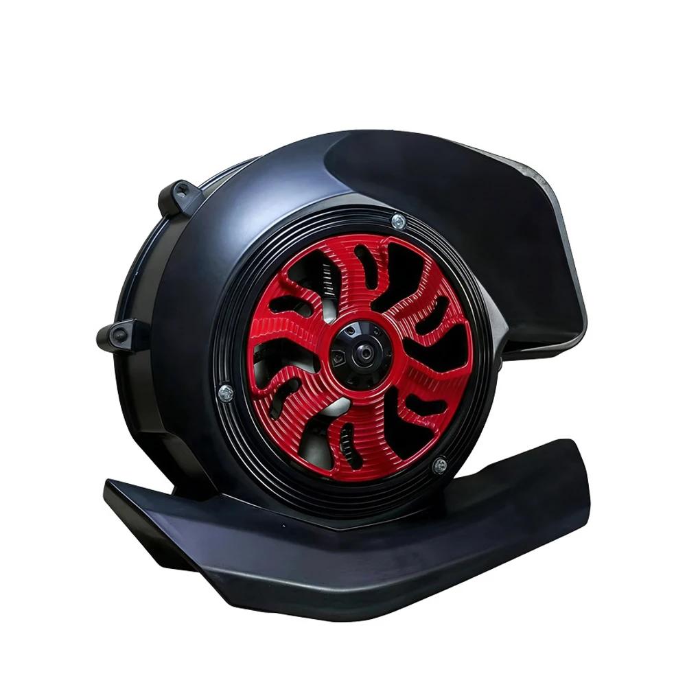 Universal Motorcycle Radiator Fan Cover Rotatable Cooling Fan Grille Engine Protection for VESPA 125/150 LX LXV S SPRINT GTS
