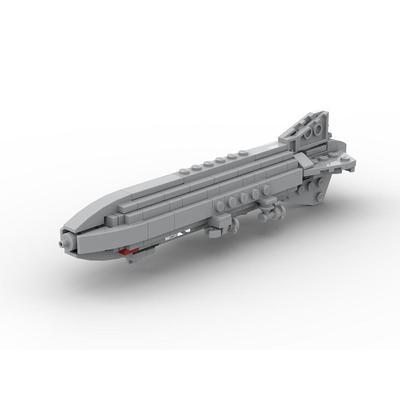 Red Alert Kirov Airship Building Block Military Fighter Aircraft Model Assembly Toy Compatible