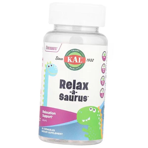 Поддержка детского спокойствия, Dinosaurs Relax-a-Saurus, KAL 30таб Виноград (71424003)