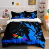 Skateboard Art 3Pc Set Soft Comfortable Duvet Cover Bedding Set Included 1*Duvet Cover & 2*Pillowcases, Gift