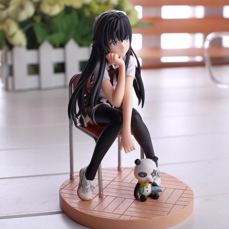 14.5 cm Yukinoshita Yukino Anime Action Figure Toys My Teen Romantic Comedy SNAFU PVC Toy New Collection Figures Toys