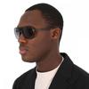 Carrera Grey Shaded Navigator Men S SunglaSSeS Carrera 8035 S 0807 9o 61 Multi