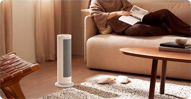 Xiaomi Heizlüfter Elektro-Raumheizgerät 2000W Weiß/Grau