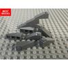 100pcs/lot MOC Bricks Brown Gray Slope Brick 1x1x3 fit with 4286 DIY Educational Building Blocks Action Figure Children gifts