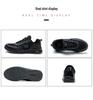 Men's Anti-Smash Breathable Safety Shoes - Wear-Resistant PU Sole, Comfortable Mesh Labor Protection Footwear