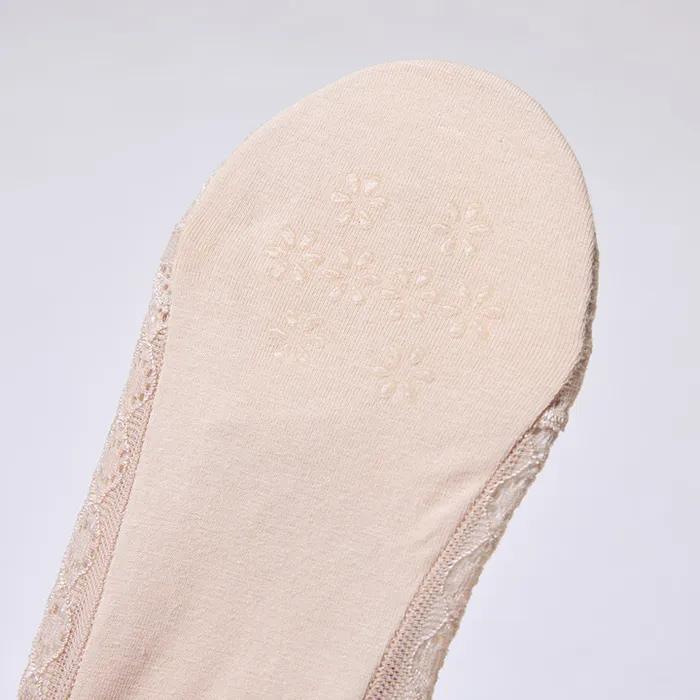 Cotton lace slippers