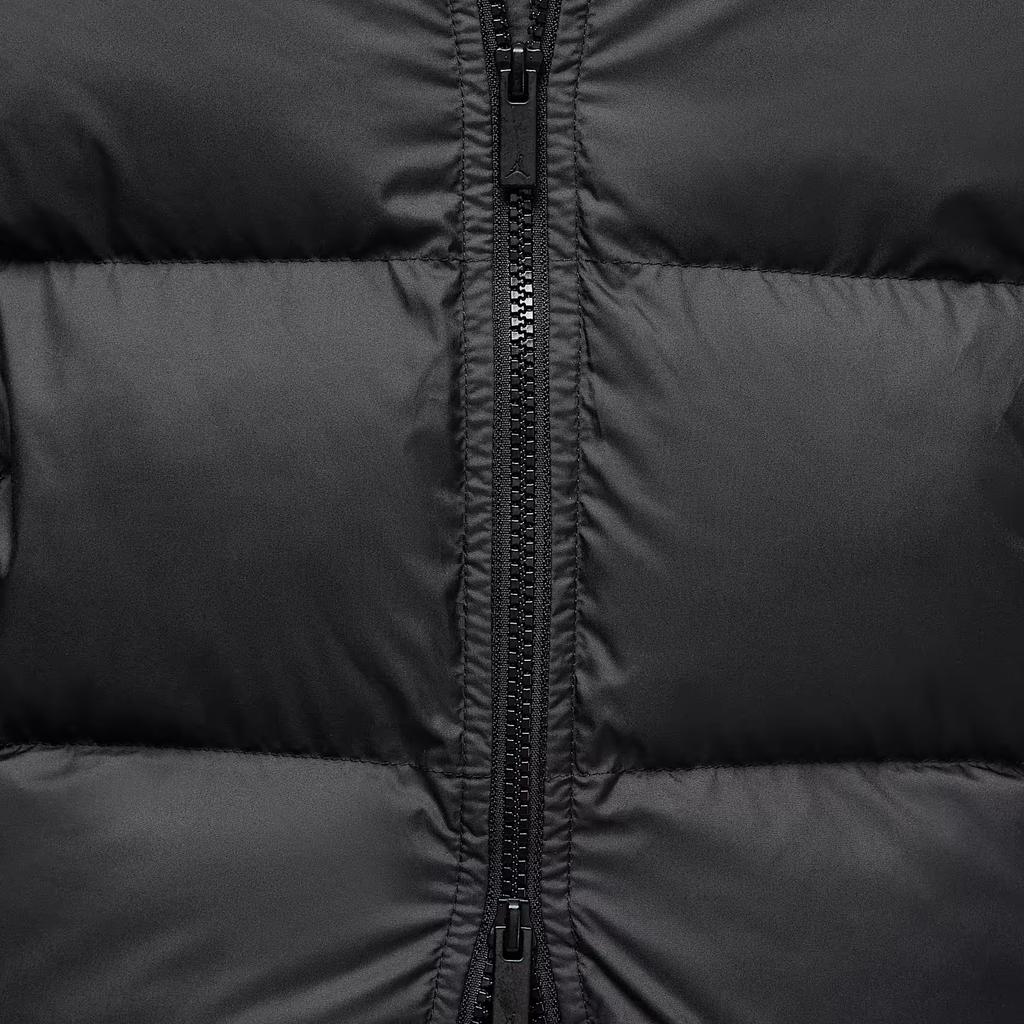 Air Jordan Brooklyn Puffer Jacket Black/White Men Outerwear HV0532-010