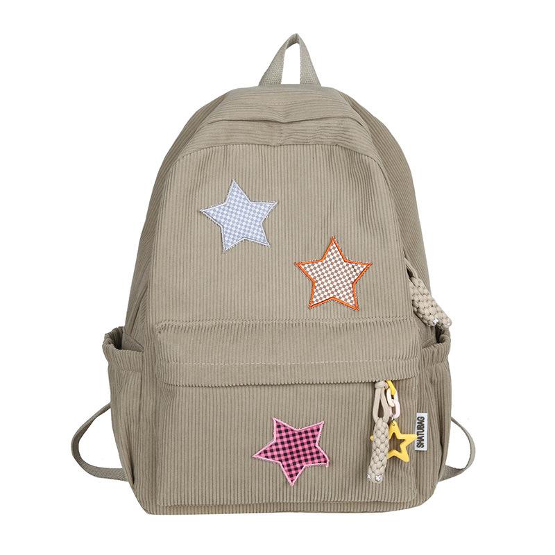 Schoolbag new bag casual versatile fashion large capacity high value backpack cute student schoolbag women's simple backpack