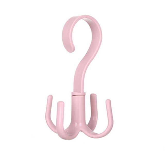 Multifunction Rotated Storage Hanger Hooks Clothes Rack Hanger Organizer Bag Hanger Shoes Belt Scarf Hanging Rack Closet Hanger