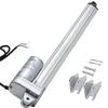 VEVOR 12V Linear Actuator, 304.8mm Stroke IP65 Waterproof Linear Actuator, 3000N 5mm/s Motion Actuators with Mounting Bracket for Solar Trackers