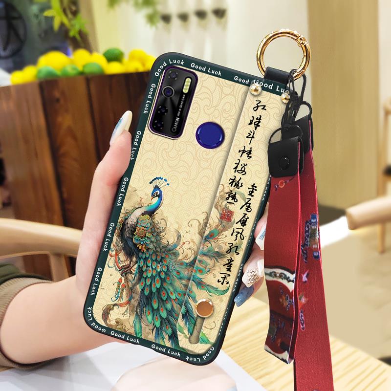 Shockproof Fashion Phone Case For Tecno Camon15/15Air/16S/KD7H/CD6/CD7/Spark5/5Pro Chinese Style Back Cover Waterproof