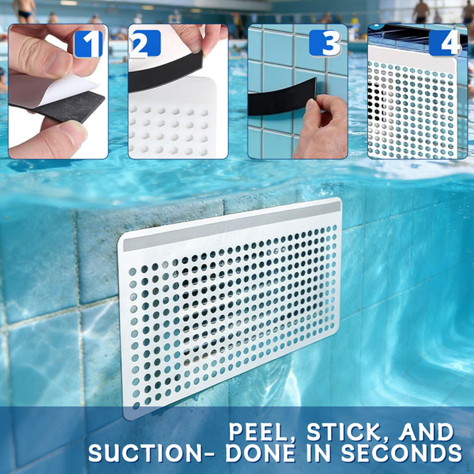 

Pool Skimmer Guard Leaf Cover Net Kit Easy Maintenance PVC Protection Protector for