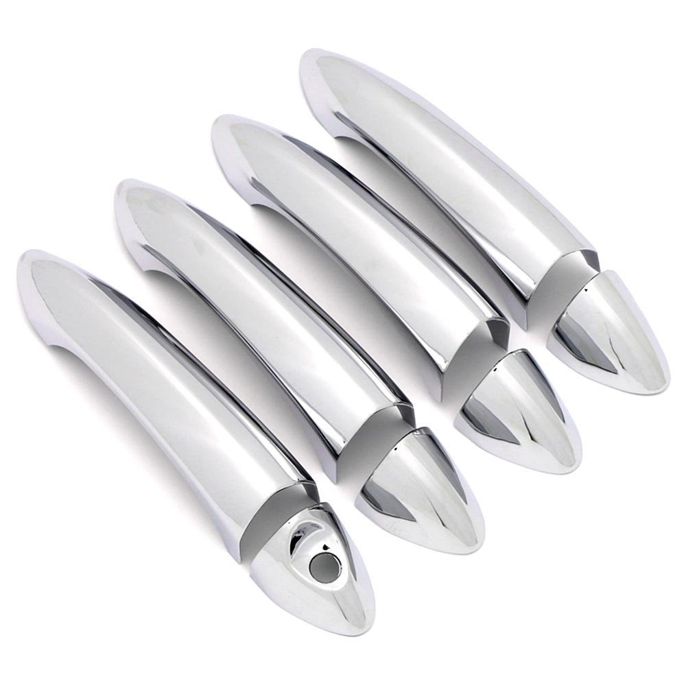 Pro Opel Opel Insignia B Astra K Ampera-e Chrom Vnější kryt kliky dveří Chromový stylový ozdobný rám