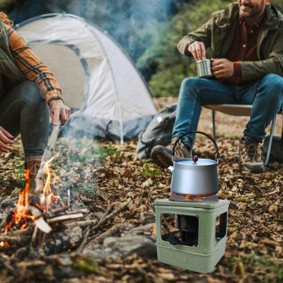 Portable Kerosene Stove Lightweight 10-Wicks Camp Stove Heater Outdoor Cooking BBQ Picnic Camping Hiking 3-5 Person Kerosene Furnace Burner