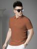 European High-End Embossed Short-Sleeve Polo Shirt for Men, New Summer Style, Trendy Casual Half-Sleeve Top