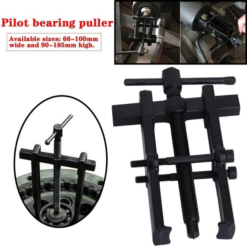 Black Plated Two Jaws Gear Puller Armature Bearing Puller Forging Heavy Duty Automotive Machine Tool Kit Putter