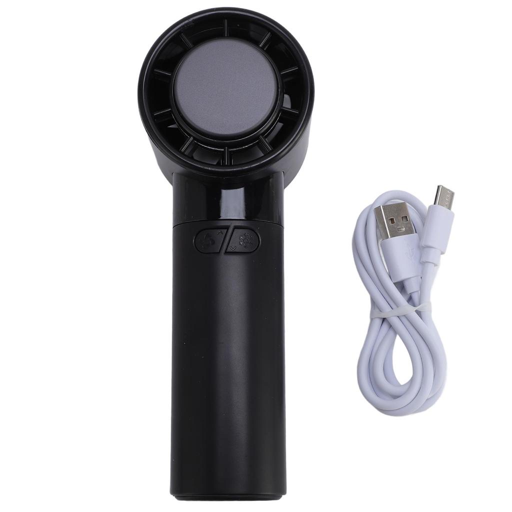 Handheld Cooling Fan Adjustable Wind Speed Personal Cooling Fan with Hook for Travel Outdoor