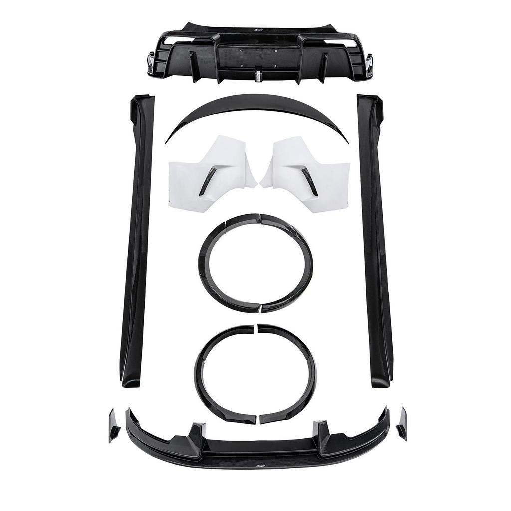 CMST Body Kit: Front & Rear Lip, Side Skirt, Fender, Tail Wing for Tesla Model Y Facelift