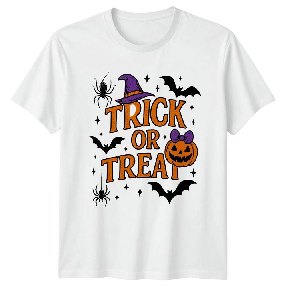 Trick Or Treat TShirt Halloween Autumn Gift For Him And Her S