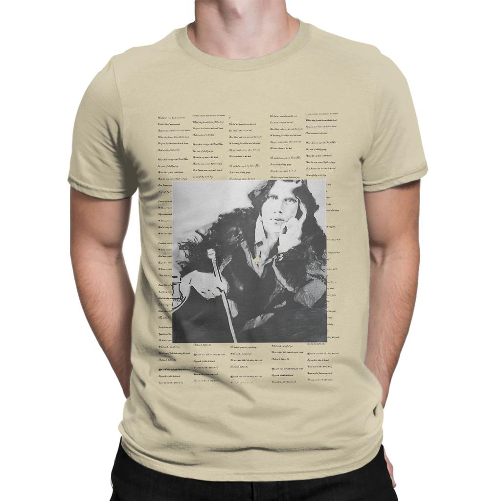 T-shirt Nick Drake per Unisex Magliette Crazy in Puro Cotone Girocollo Manica Corta Idea Regalo Top