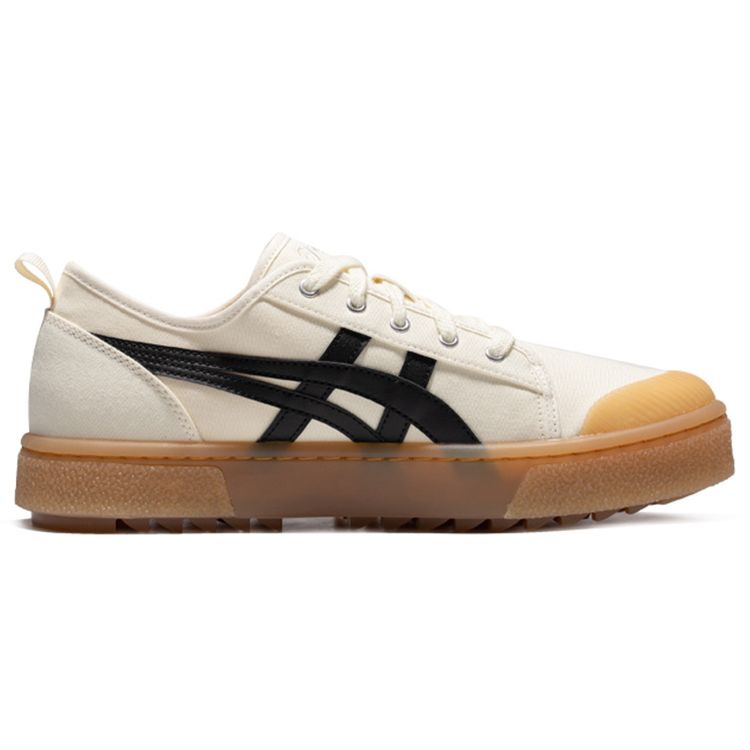 Asics Court Trail Low Top Sneakers Unisex Sneakers Off-White Black 1203A147-201