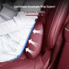 Nio ES8 Lumbar Support Cushion: Suede Velvet Seat Back and Bottom Pad for 26 Models.