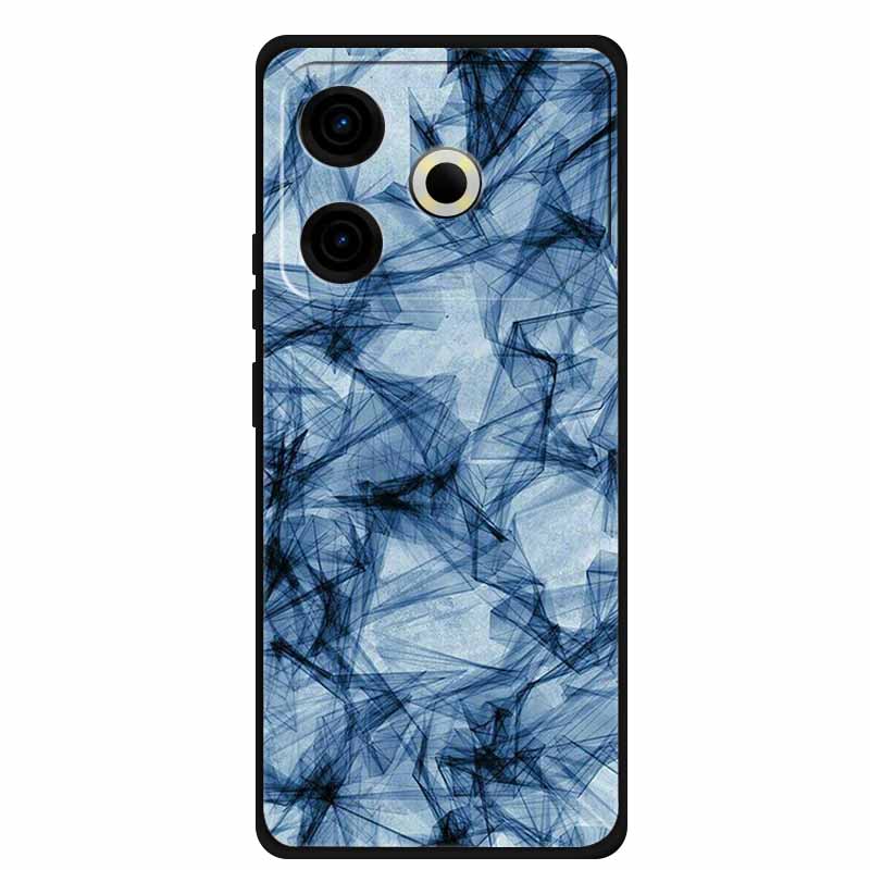 Phone Case For Tecno Pova6 Neo TPU Back Coque for Pova 6 Neo Marble Colour Soft Cover Protective Funda Luxury Silicone Shell