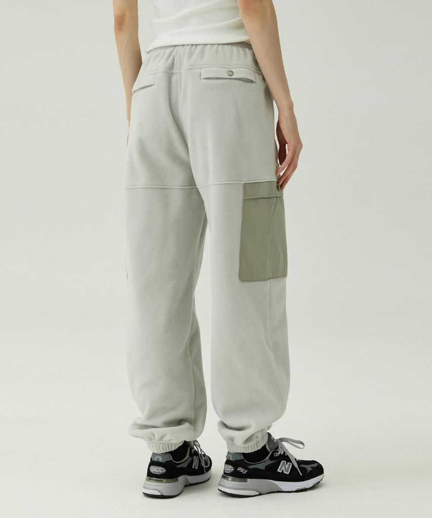 MAGOODGAN Jogger 3102B Fleece Ripstop Mix Light Grey Pants