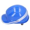Blue Safety Hard Hat Anti Smashing Adjustable Helmet with Reflective Stripe for Construction Sites