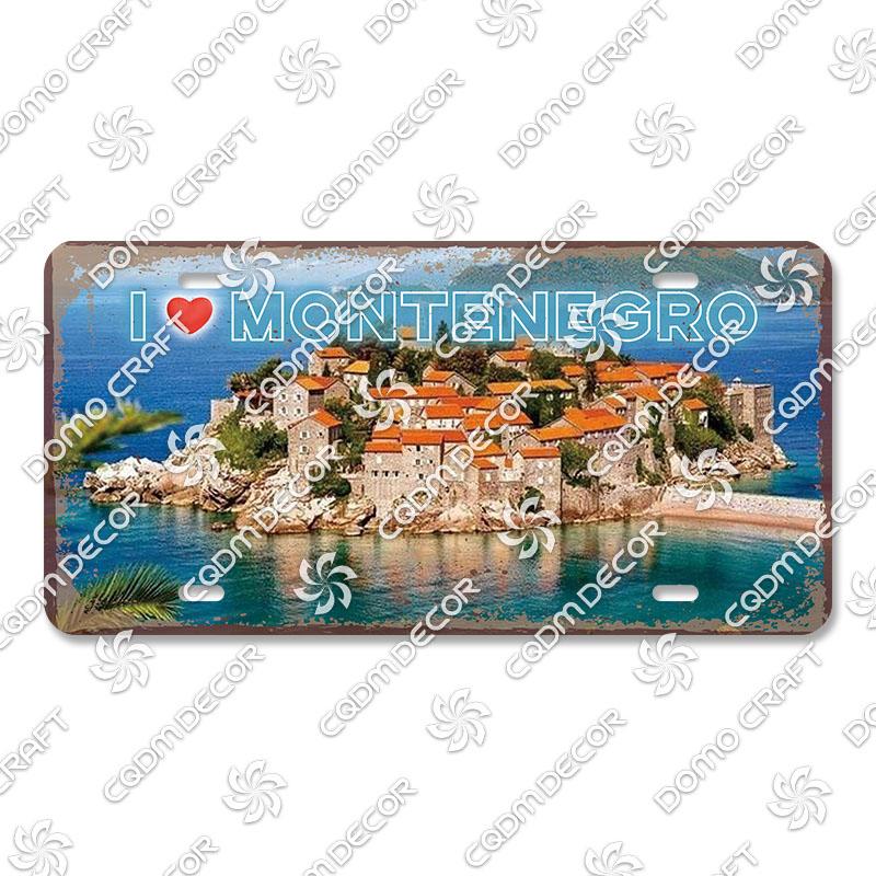 National Tourist City Plaques Metal Plate London Hawaii Venice Retro Metal Tin Signs Wall Decor Garage Car Club Living Room Home
