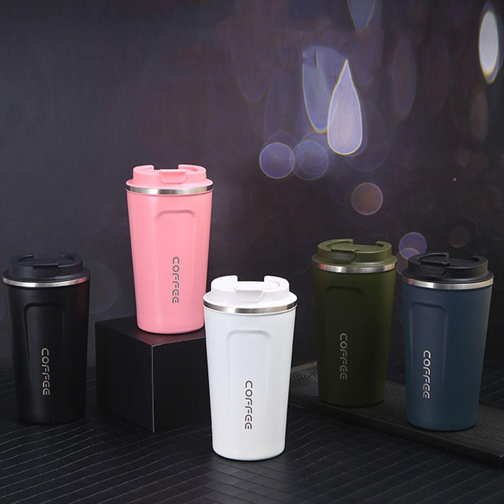 

380/510 мл герметичный термос с двойным слоем, термос для кофе, бутылка для воды, термокружка 380ml синий