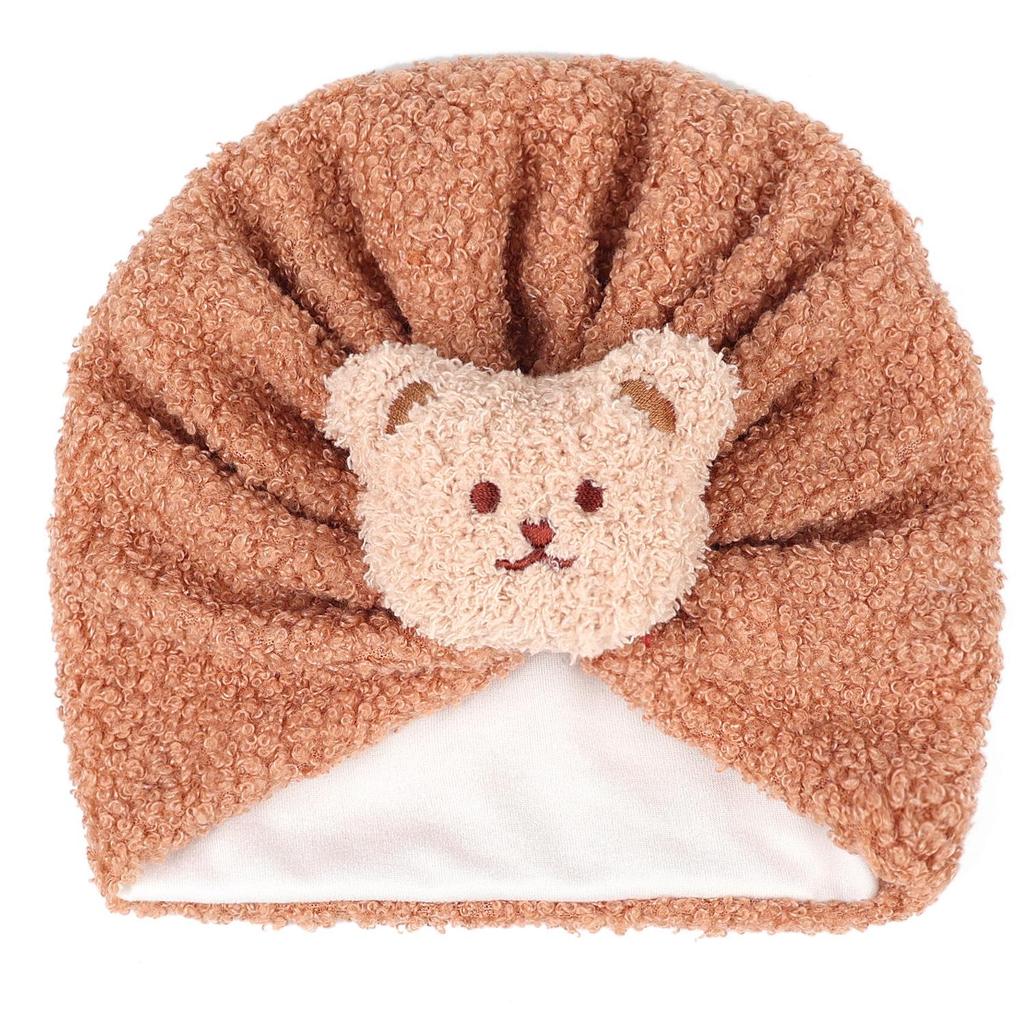 Berretto Cartone Animato in Pile Teddy per Bambini - Caldo Cappello Autunno/Inverno, 15 Colori