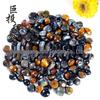 Blue Tiger Eye Gravel Stone Decor for Aromatherapy, Fish Tank, Potted Plants, and Painting Backgrounds
