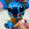 New Stitch Angel Cp Building Blocks  - Large Piece Cartoon Toys With Moving Ears Kids Assembly Gift For Boys Girls Birthday