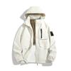 New Graphene Cotton Jacket for Men's Winter Trendy Thickened Jacket for Men and Women's Loose Hooded Cotton Jacket for Warm Tops