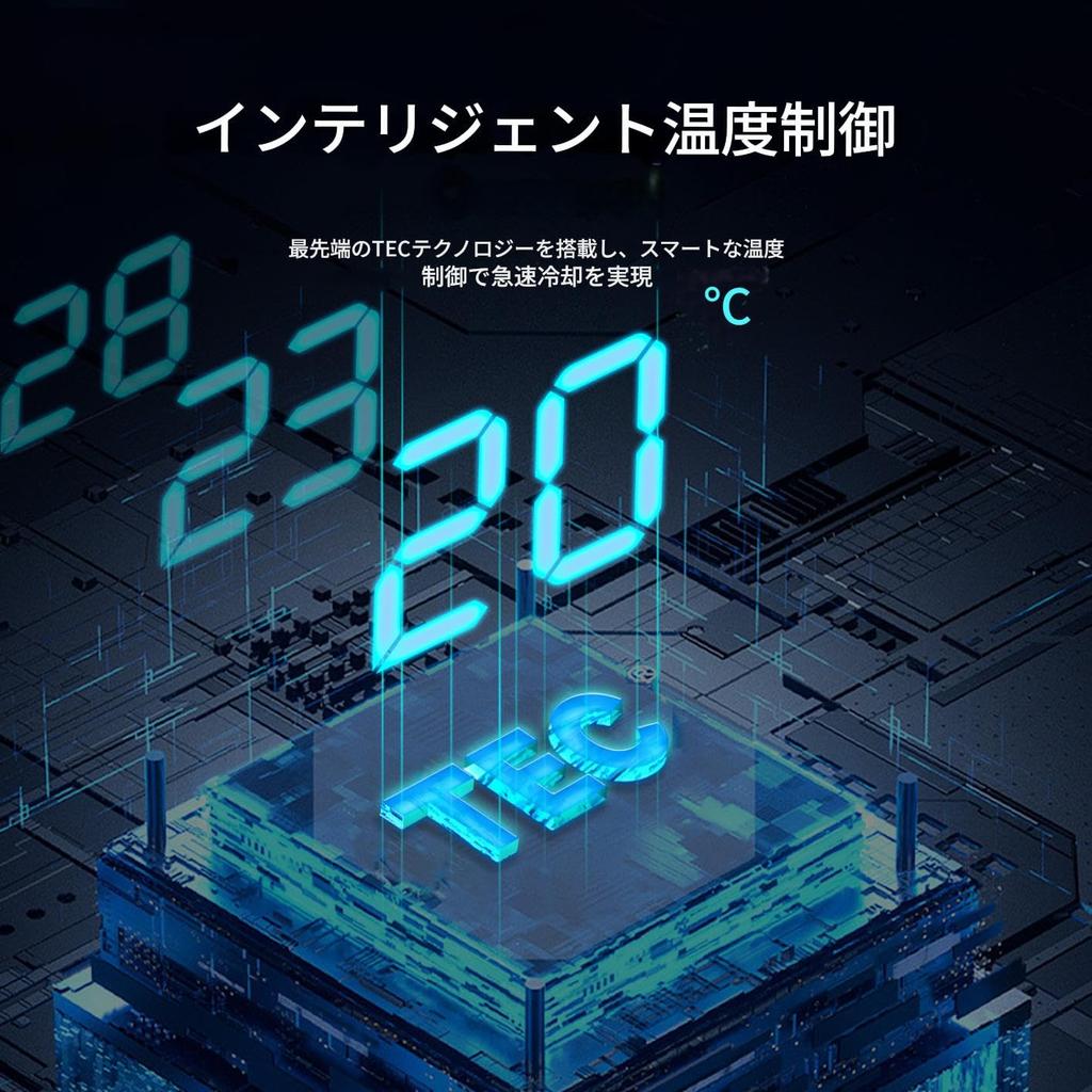 DF DIGITALFOTO Camera Cooler for Sony TEC Thermoelectric Quick Lock LED Dual Power Supply via or Quiet Fan Fan/Camera ZV-E1/A6700/A7IV/FX3, Cooling,