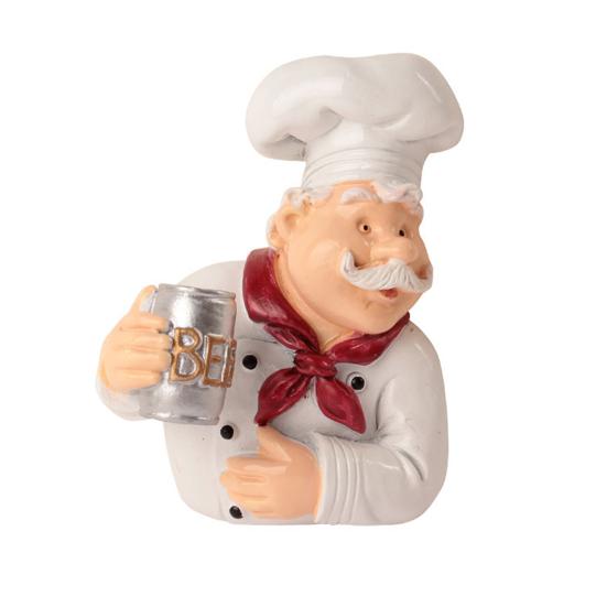 

Вилка-крючок многофункциональная прочная клейкая стойка без проколов с милым мультяшным шеф-поваром для хранения шнура питания для дома C