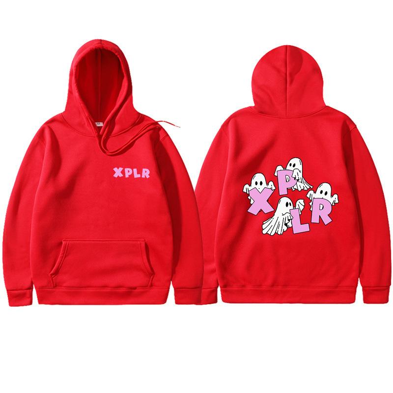 Autumn Winter Hoodies Sam And Colby Pullover XPLR Hooded Printed Men Hoodie Youtube Casual Unisex Sweatshirt Hip Hop Hoody Streetwear