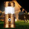 Solar Camping Lantern Lightweight Waterproof USB Rechargeable LED Light Ultra Bright Outdoor Hiking Tent Hanging Emergency Lamp