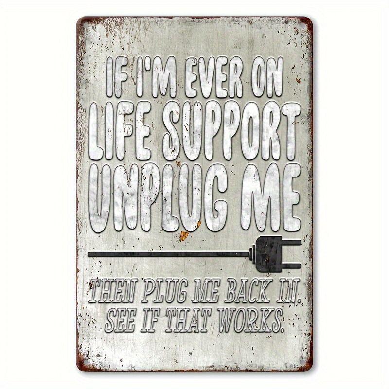 Retro Metal Wall Art Decor for Living Room Garage Garden