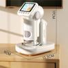 ABKP-Mini Portable 1600X Handheld Microscope 2-Inch Screen Children' S Magnifier Lens Electron Microscope Supports Photo Storage