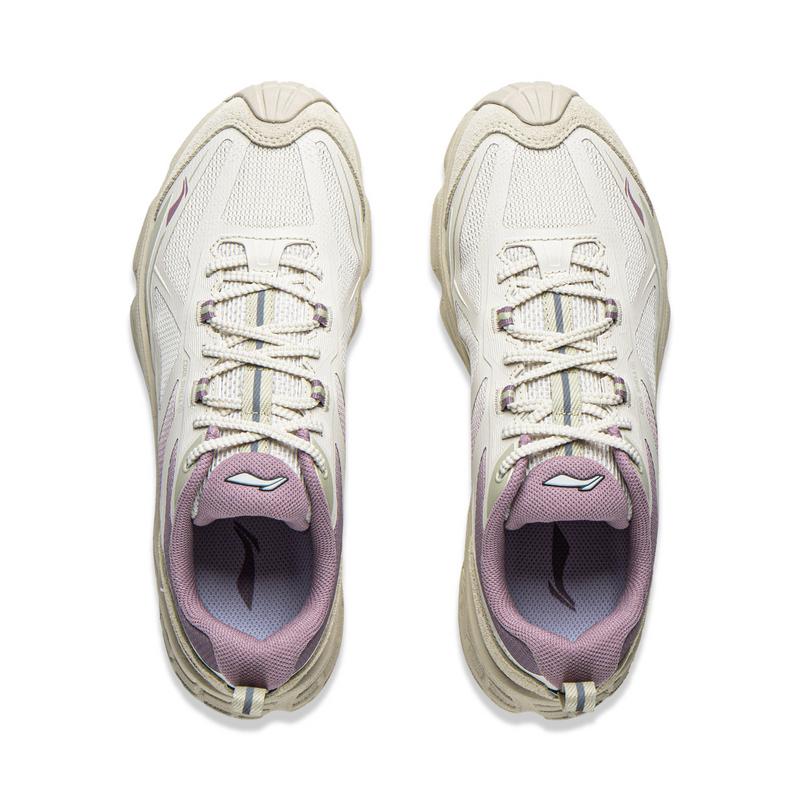 Li Ning CF Su Xing Ye 2 Comfortable Fashion Sports Breathable Rebound Low-Top Outdoor Functional Shoes Unisex Shoes White AHCV071-4